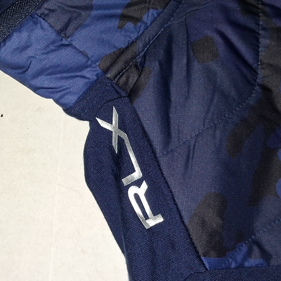 RLX Golf Quilted Camo Jacket Size-S Blue NWT - Picture 3 of 7
